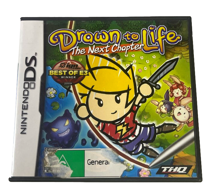 Drawn To Life The Next Chapter DS 2DS 3DS Game (Preowned)