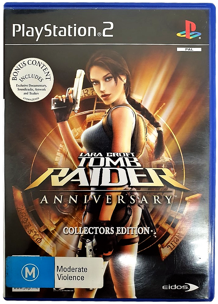 Lara Croft Tomb Raider Anniversary Collector s Edition PS2 PAL Comple