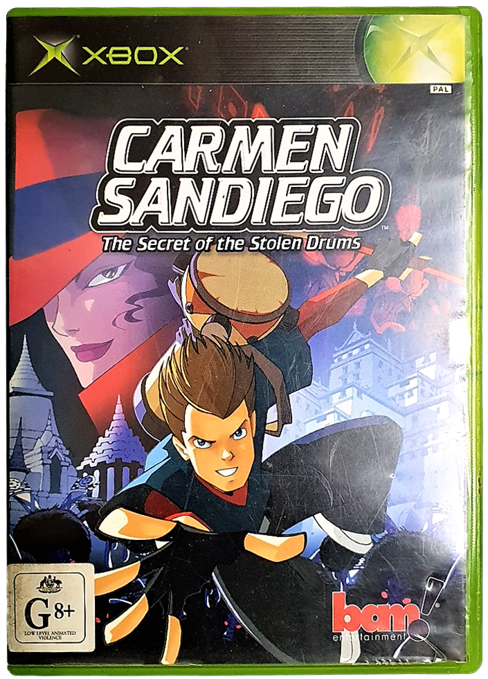 Carmen Sandiego The Secret Of The Stolen Drums XBOX Original PAL *Complete* (Pre-Owned)