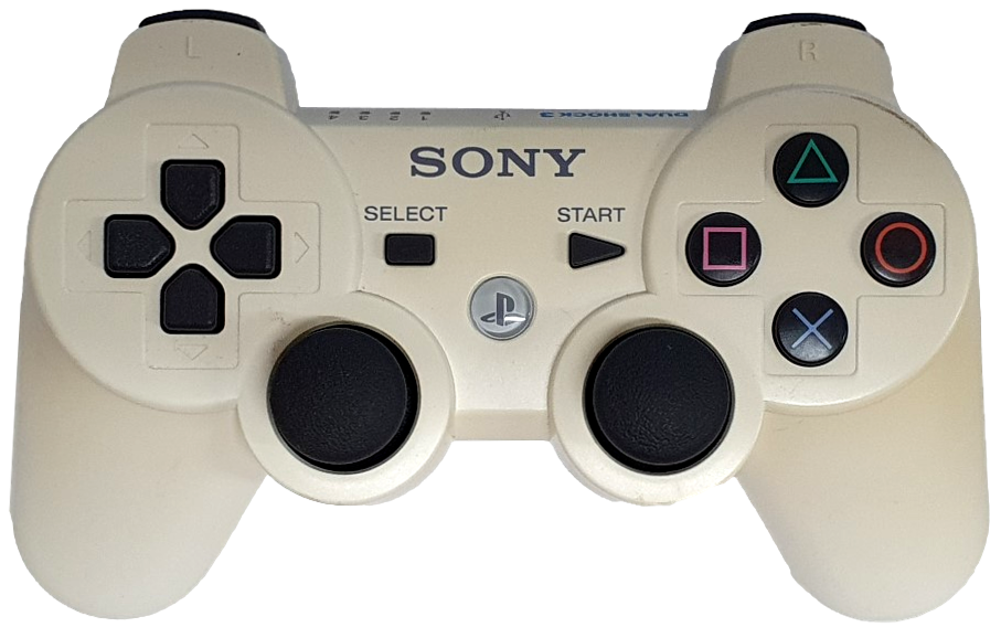 Controlador Dual Shock 3 para Playstation 3 PS3 Classic White, 99013
