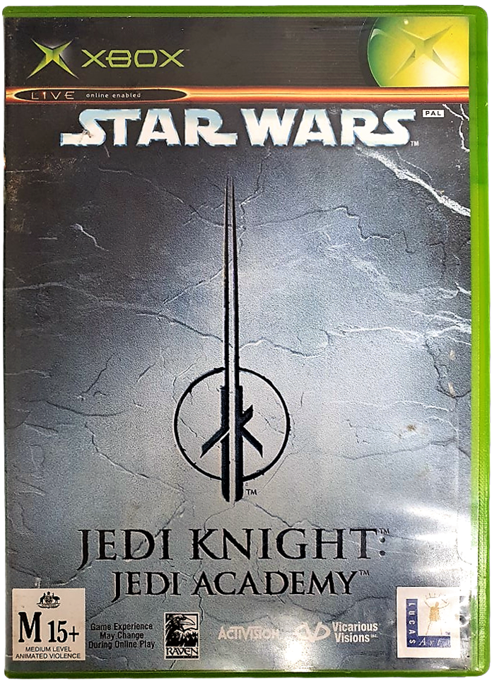Star Wars Jedi Knight Jedi Academy XBOX Original PAL (Preow
