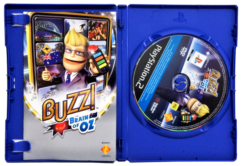 Buzz: Brain Of Oz + Buzzers PS2 PAL Boxed Playstation 2 (Preowned)