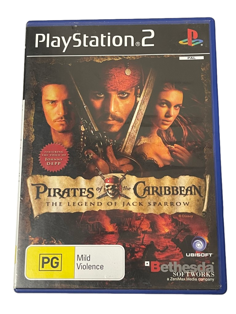 Pirates of the Caribbean The Legend of Jack Sparrow PS2 PAL *Complete*