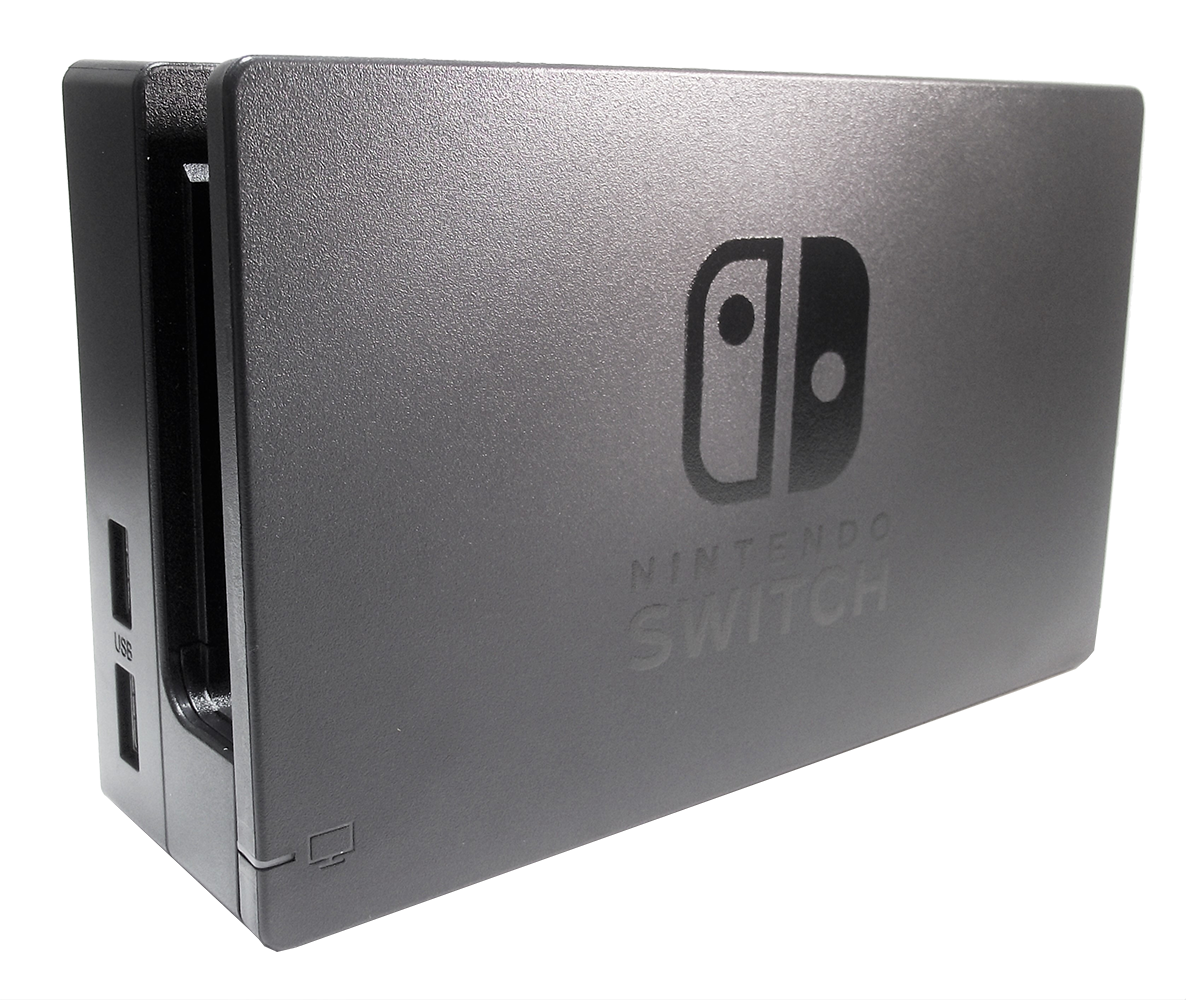 Nintendo Switch 本体 ドック付き　グレー Nintendo Switch Dock Only. (No Cords)