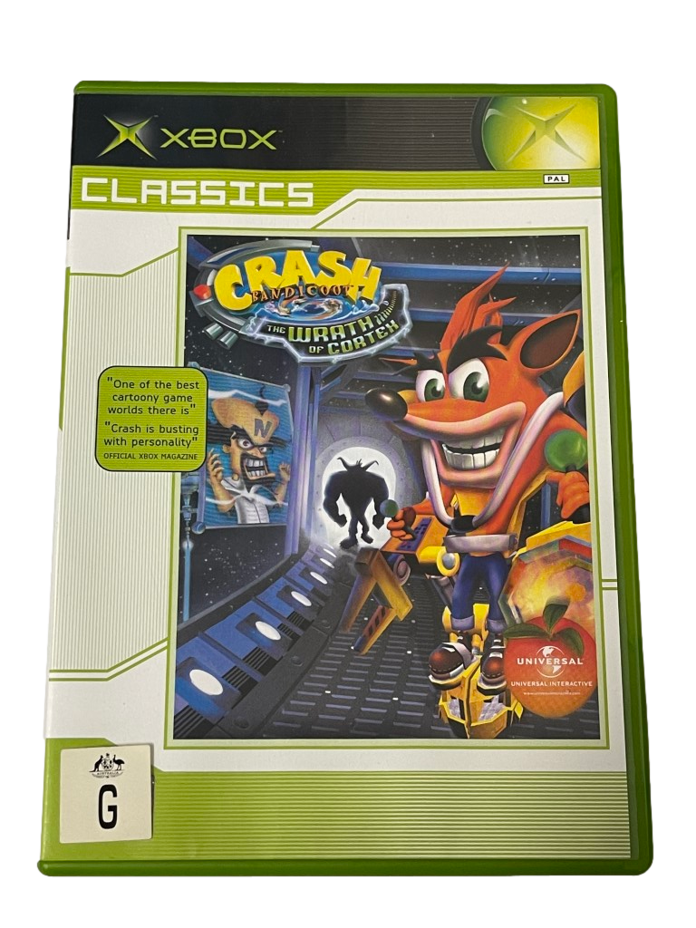 Crash Bandicoot The Wrath of Cortex XBOX (Classics) PAL *No Manual* (P