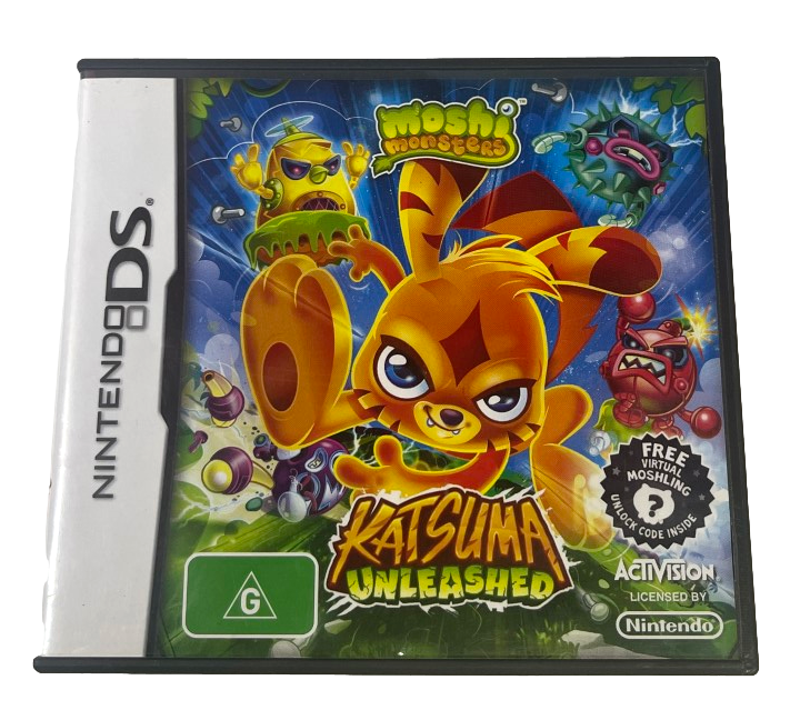 3ds moshi monsters Moshi Monsters Katsuma Unleashed Nintendo DS 2DS 3DS Game *Complete*