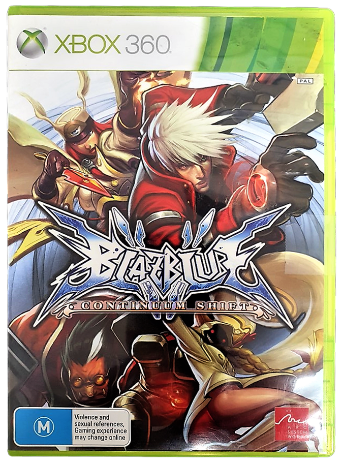 BlazBlue Continuum Shift XBOX 360 PAL XBOX360 (Pre-Owned)