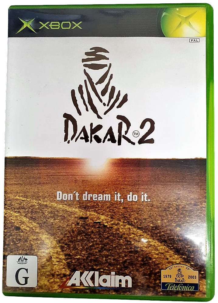 Paris Dakar Rally 2 XBOX Original PAL *Complete* (Pre-Owned)