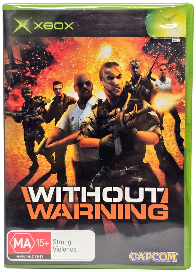 Without Warning XBOX Original PAL *Complete*