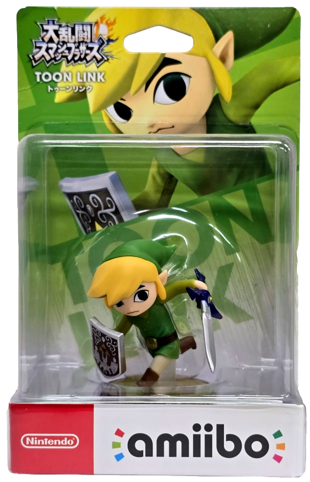 Super Smash Bros. Toon Link The Nintendo  Amiibo Japanese Stock (Preowned)