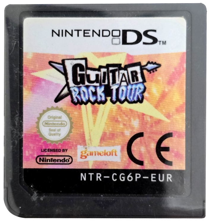 Guitar Rock Tour Nintendo DS 2DS 3DS Game *Cartridge Only* (Preowned)