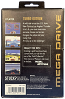 Turbo Outrun Sega Mega Drive PAL *Complete*