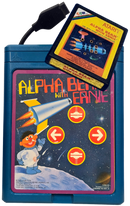 Alpha Beam With Ernie Game + Controller Atari 2600