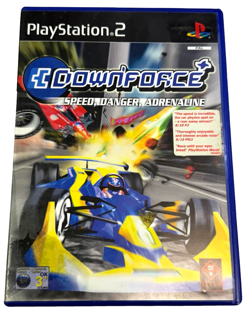 Downforce PS2 PAL *No Manual* (Preowned)