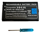 New Rechargeable Battery for Nintendo 3DS XL Consoles