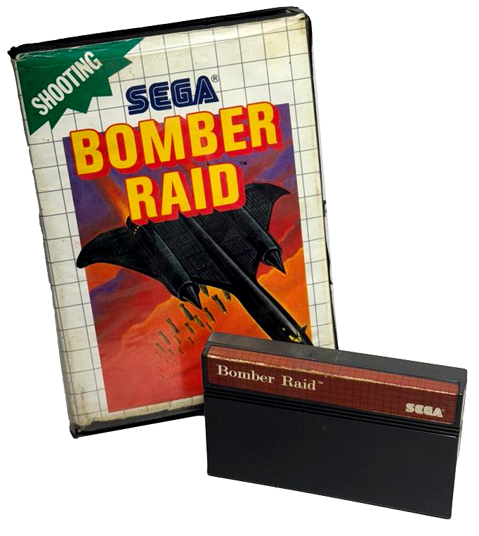 Bomber Raid Sega Master System *No Manual* Clam Shell (Preowned)