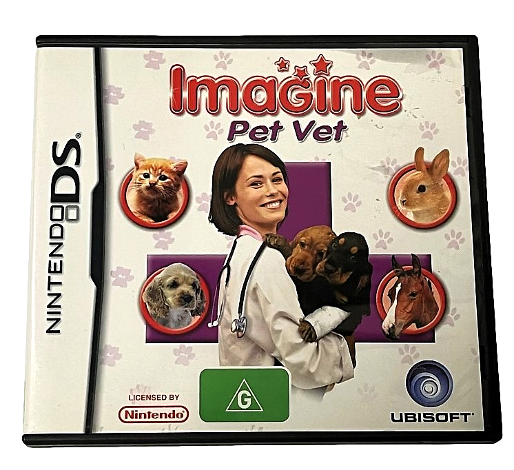 Imagine Pet Vet DS 2DS 3DS Game *No Manual* (Preowned)