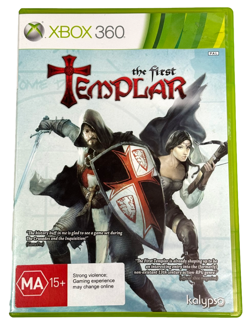 The First Templar XBOX 360 PAL (Preowned)