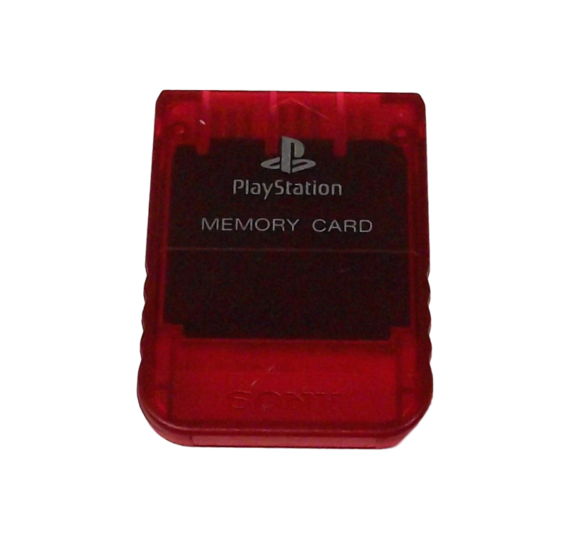 Genuine Sony PS1 Memory Card PlayStation 1 1mb SCPH 1020 Dropdown Selection (Preowned)