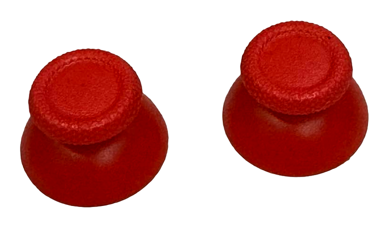 Pair of Analog Thumbstick Caps PS5 PlayStation 5 Dual Sense Controller Joy Red