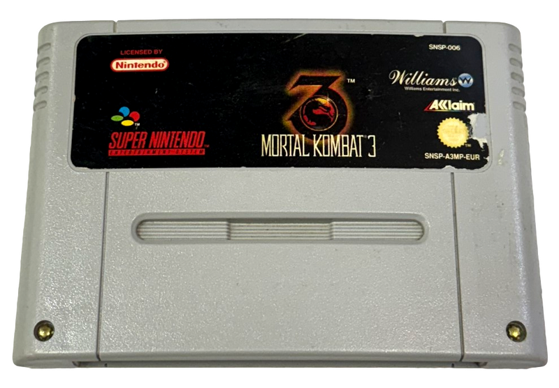 Mortal Kombat 3 Super Nintendo SNES PAL
