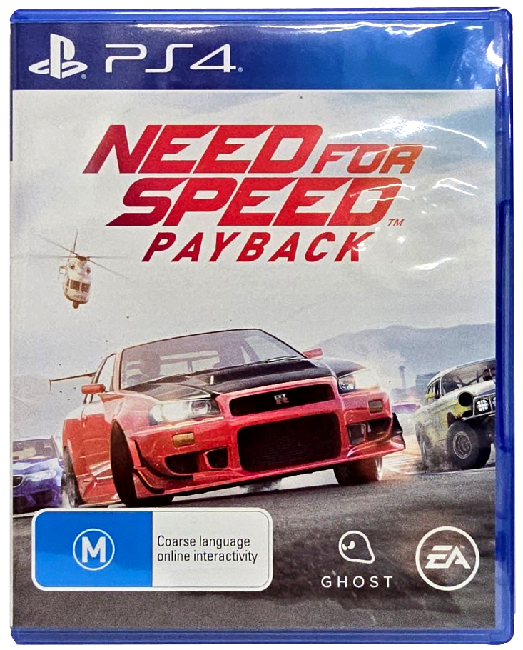 Need For Speed Payback  PlayStation 4 Sony PS40