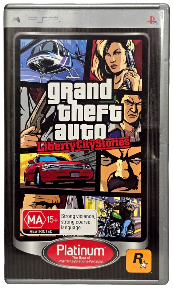 Grand Theft Auto Liberty City Stories Sony PSP Game