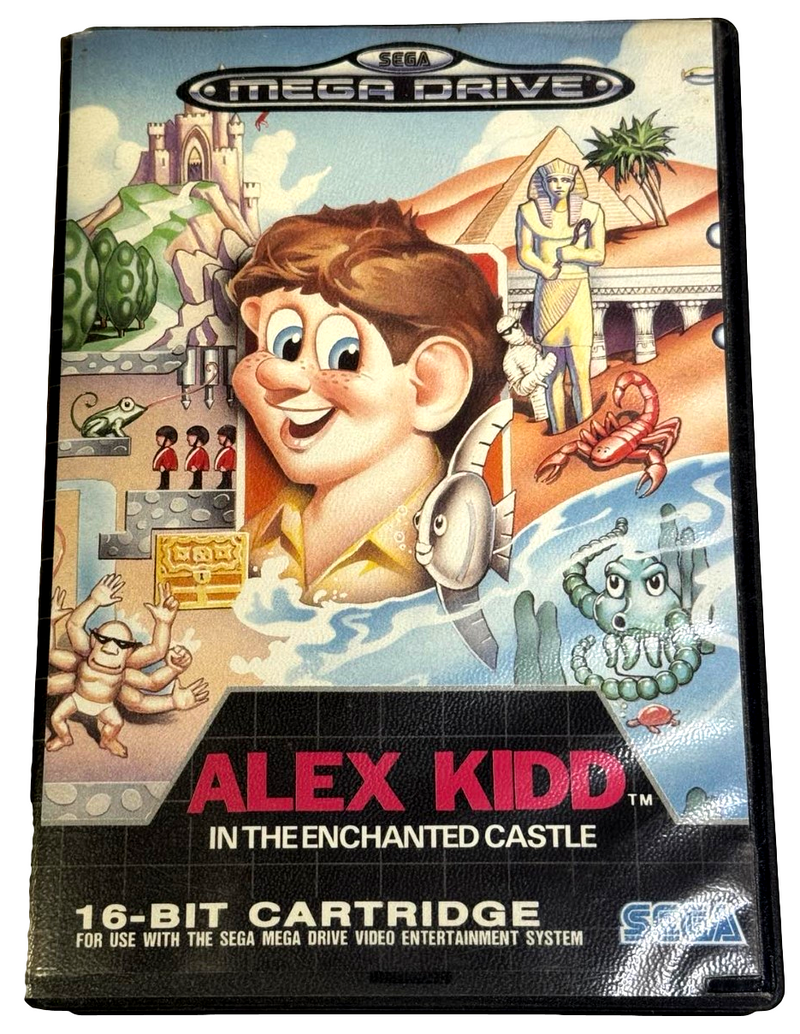 Alex Kidd in the Enchanted Castle Sega Mega Drive *Complete* (Preowned)