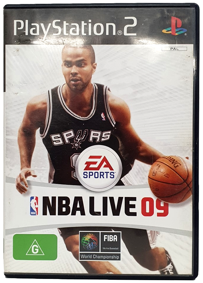 NBA Live 09 PS2 PAL *No Manual* (Preowned)