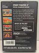 Street Fighter II Sega Mega Drive *Complete* Special Champion Edition (Platinum)3