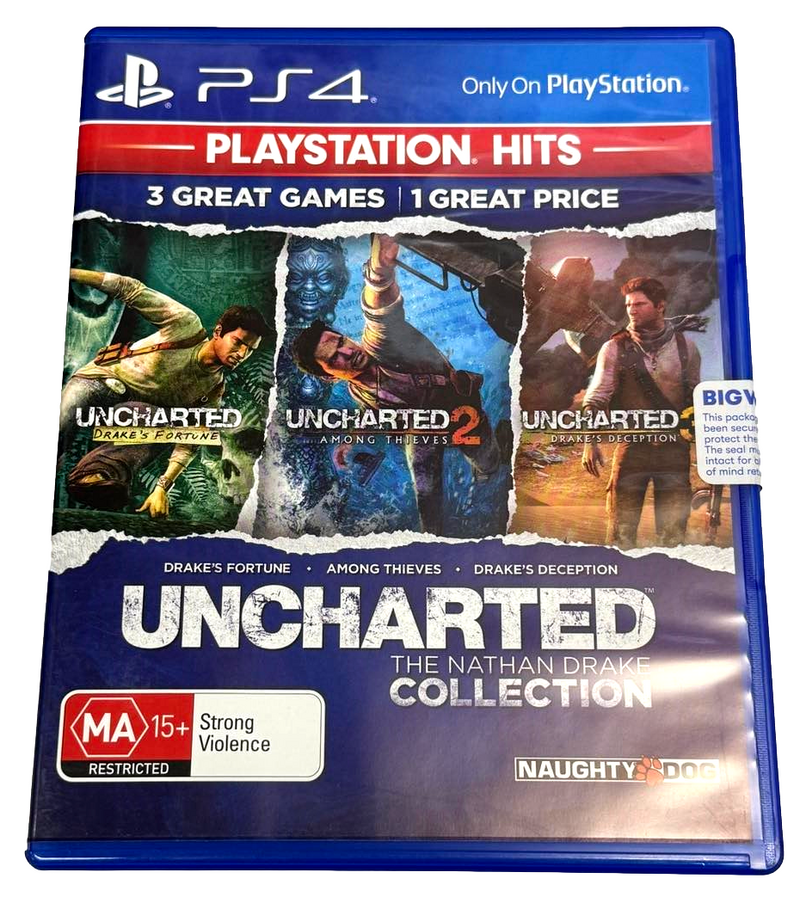 Uncharted The Nathan Drake Collection Sony PS4 *Sealed*