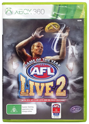 GOTY AFL Live 2 XBOX 360 PAL XBOX3600