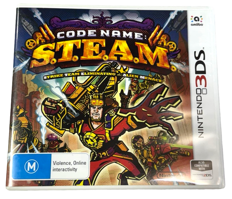 Code Name: Steam Nintendo 3DS 2DS Game (Preowned)