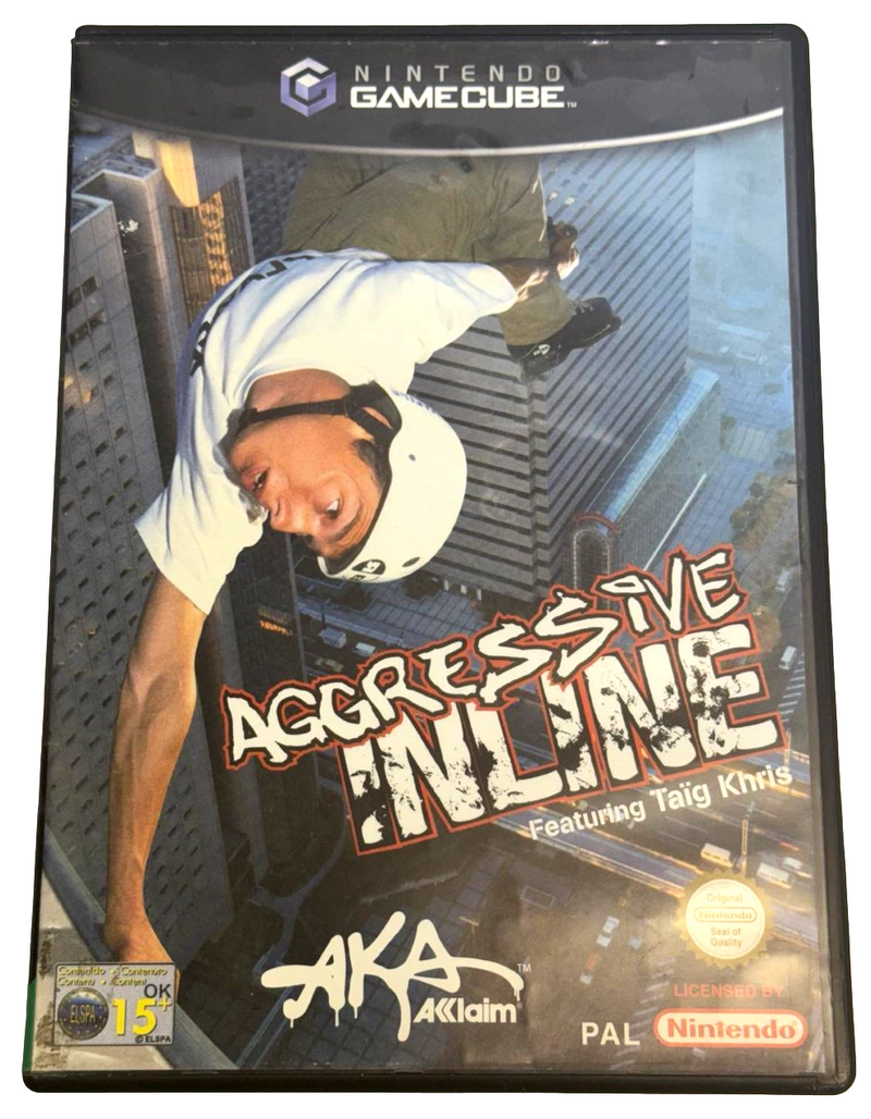 Aggressive Inline Featuring Taig Khris Nintendo Gamecube PAL *Complete*