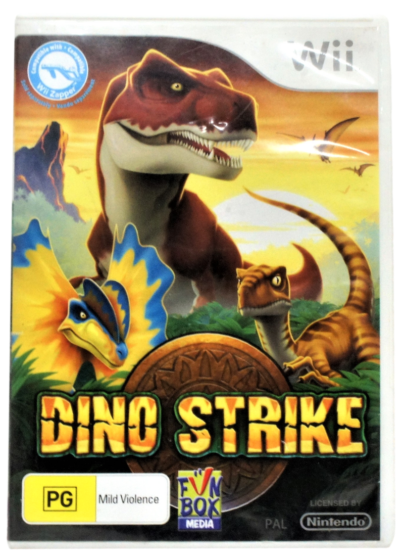 Dino Strike Nintendo Wii Manual Only.