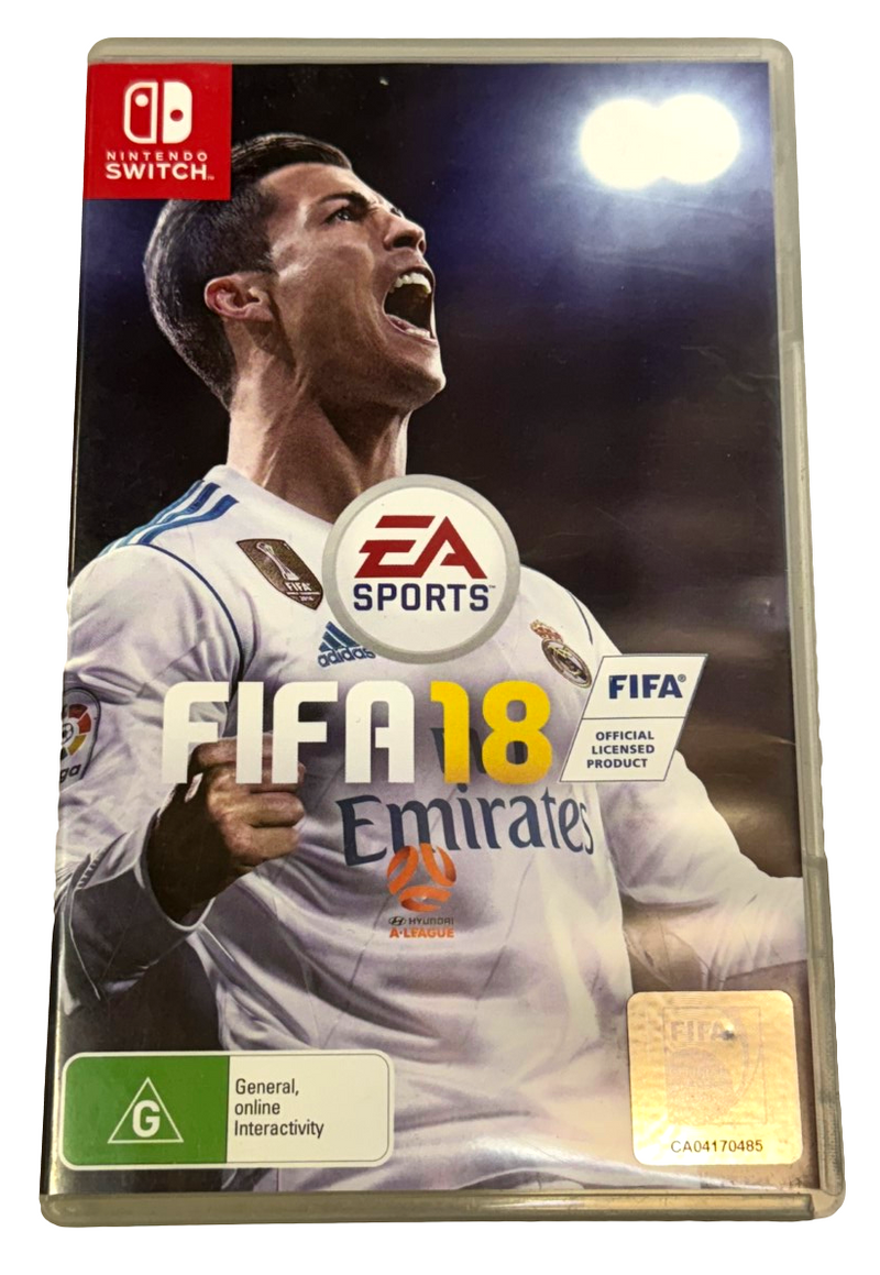 FIFA 18 Nintendo Switch (Preowned)