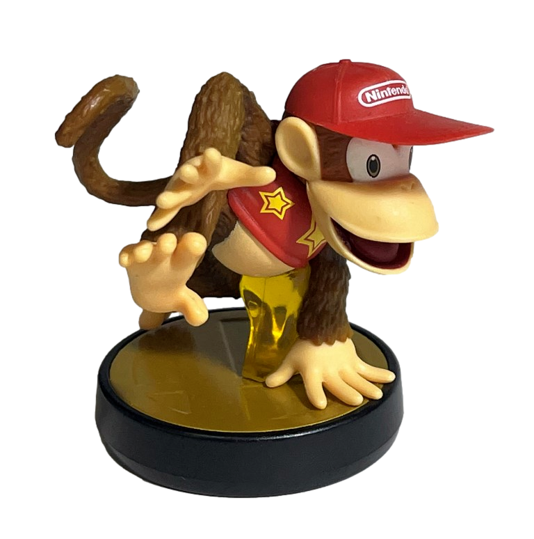 Super Smash Bros Collection N0.14 Diddy Kong Nintendo Amiibo Loose