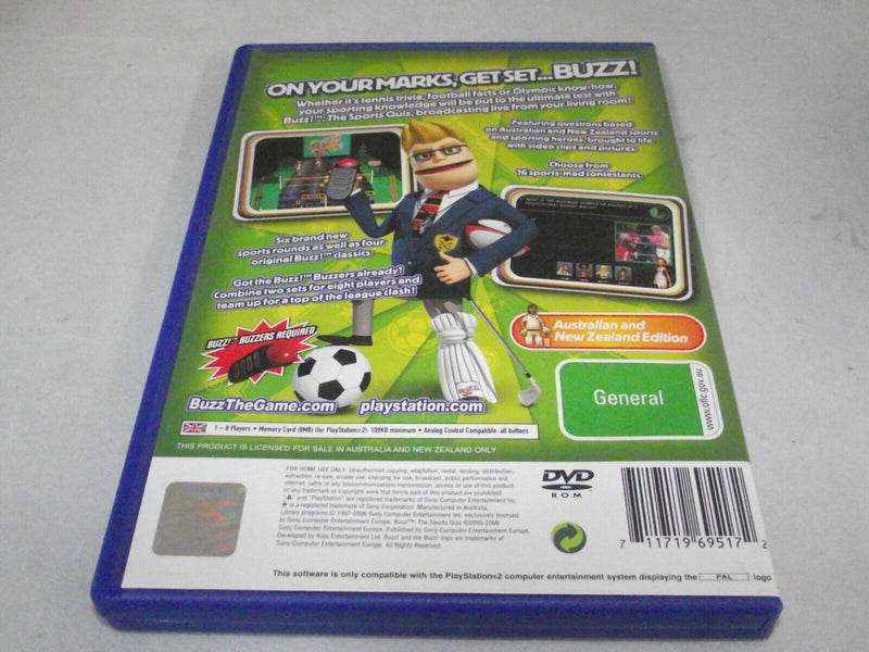 Buzz PS2 Playstation 2 Ultimate Selection PAL Games Buzz Junior (Preowned)