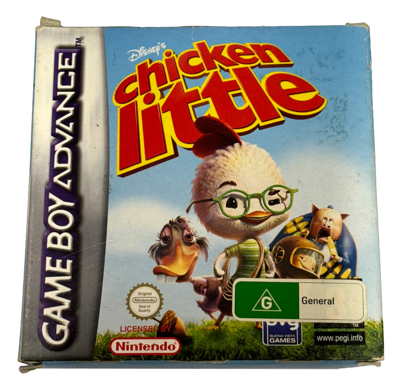 Chicken Little Nintendo Gameboy Advance GBA *Complete* Boxed