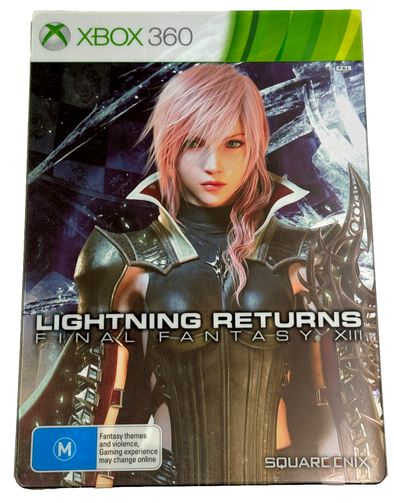 Final Fantasy XIII Lightning Returns XBOX 360 PAL Steelbook (Preowned)