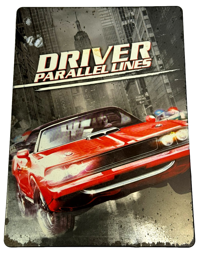 Driver Parallel Lines Xbox Original PAL *Complete* Collector's Edition Steelbook