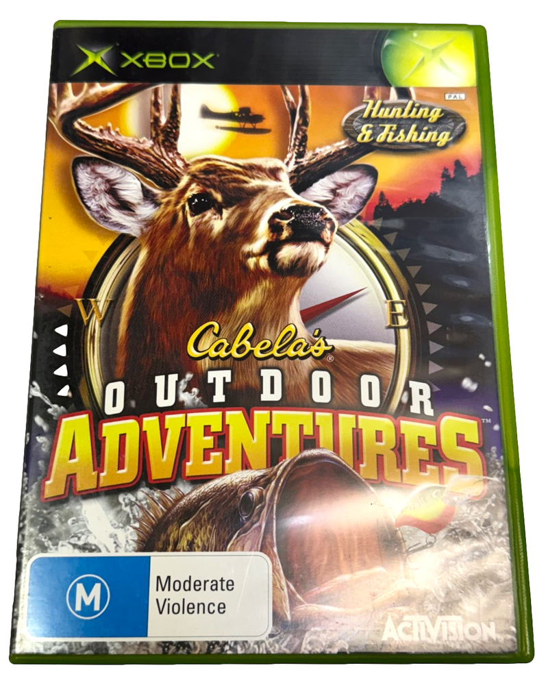 Cabela's Outdoor Adventure XBOX Original PAL Classics *Complete* (Preowned)