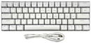 Weiyu 61 Keys Wired Mechanical Gaming Keyboard RGB LED Backlit For PC White1