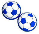Thumb Grips x 2 For PS4 PS5 XBOXONE Xbox Series Toggle Cover Cap  Blue W Soccer0