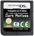 CSI Crime Scene Investigation Dark Motives Nintendo DS 2DS 3DS Game *Cartr Only*0