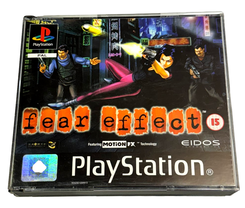 Fear Effect PS1 PS2 PS3 PAL *Complete* (Near Mint) (Preowned)