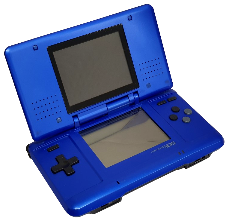 Nintendo DS Original Phat NTR-001 Blue Console + USB Charger