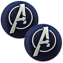 Thumb Grips x2 For PS4 PS5 XBOX ONE Xbox Series X Toggle Cover - Avengers Style0