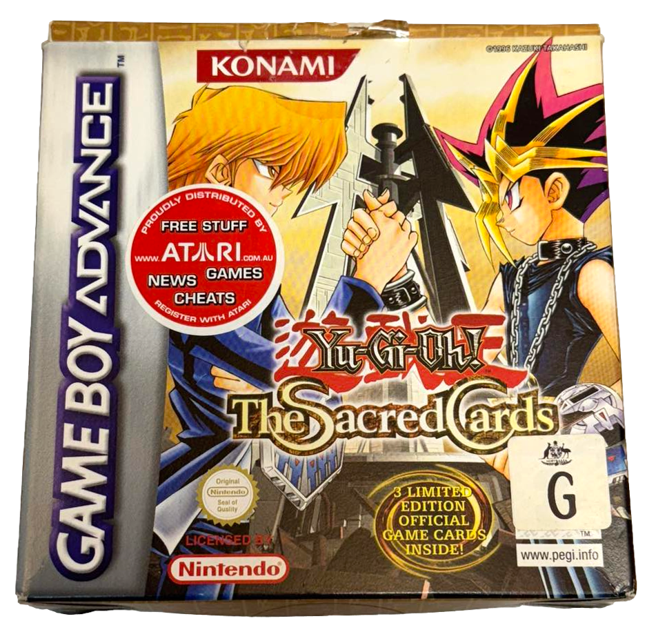 Yu-Gi-Oh The Sacred Cards Nintendo Gameboy Advance GBA *No Manual or C Yu-Gi-Oh The Sacred Cards Nintendo Gameboy Advance GBA *No Manual or C