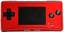 Genuine Red Nintendo Game Boy Micro (OXY-001) + Usb Charger0